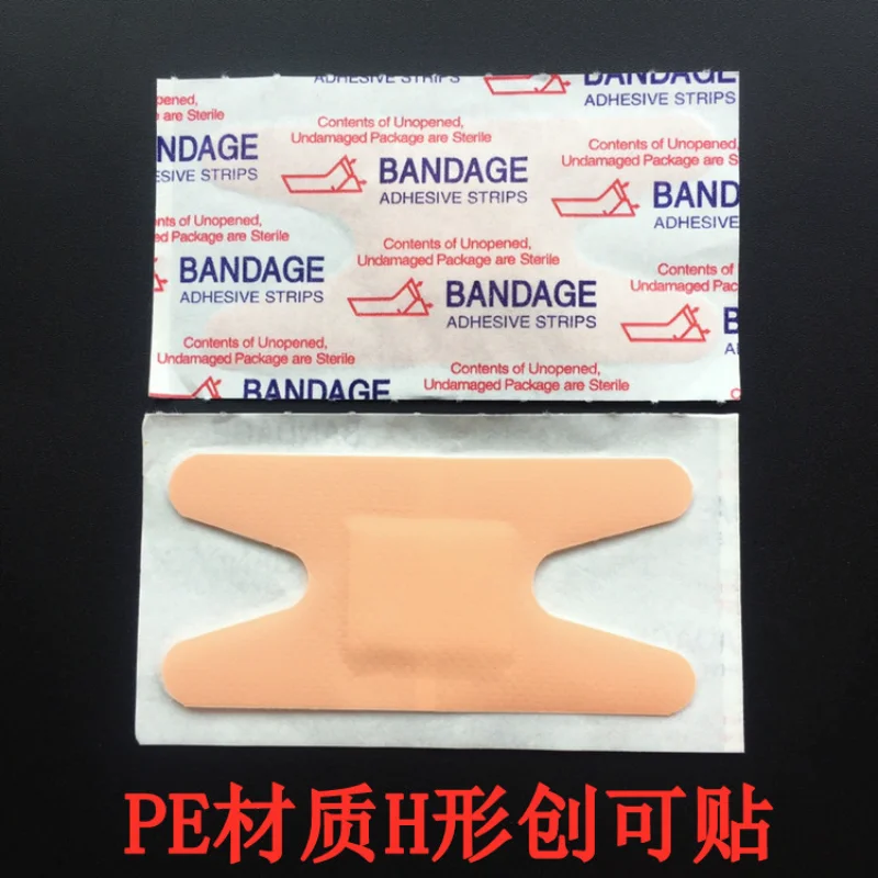 

100pcs/set Breathable Skin Patch Band Aid First Aid Bandage Medical Adhesive Wound Plaster Band Aid Bandage 76x38mm