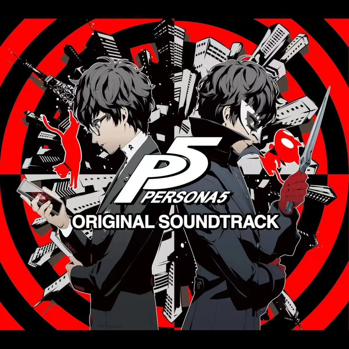 Game Persona 5 Shoji Meguro Music CD Greatest Hits OST Album 3pcs Music Record Cosplay Walkman Car Soundtracks Box Party Gifts