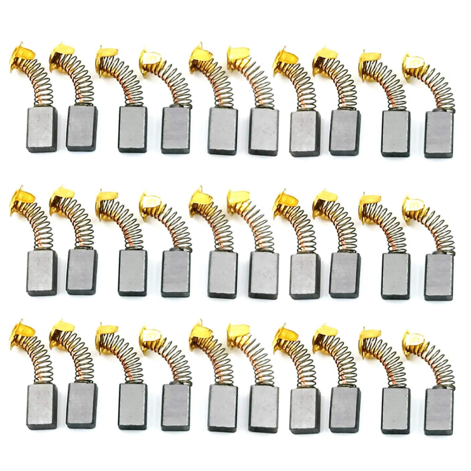 30Pcs 7*11*18mm Electric Motor Carbon Brushes Replacement For Power Tool Graphite Carbon Brushes Power Tool Parts