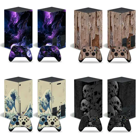 Stickerhoes voor Xbox Series X Console Beschermhoes Wrap voor X box Series X Controller Beschermende vinylsticker