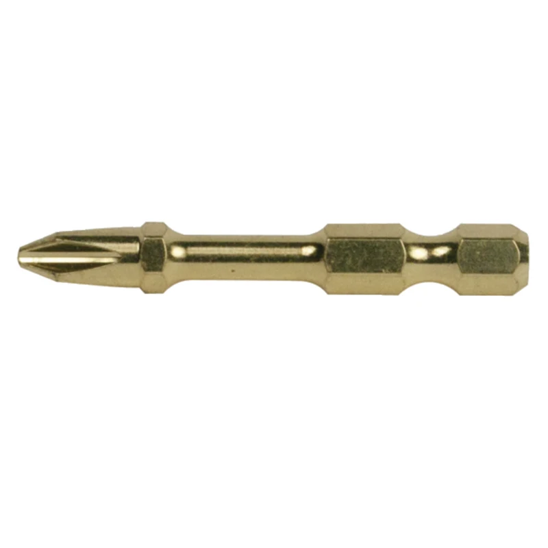 Makita B-28173 PH2 50MM Gold Torsion Screwdriver Bit 2-Pack  High Hardness Sturdy Durable Tools Accessories