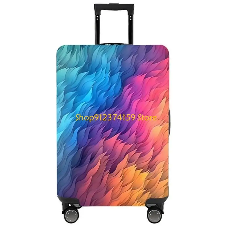 

G5AE Washable Suitcase Protector Luggage Sleeve Anti-scratch Elastic Protective Cover