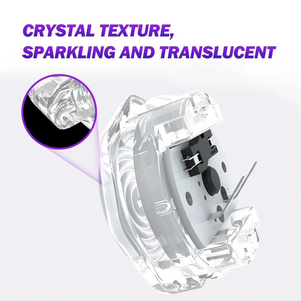 Хрустальные Кнопки, встроенный низкопрофильный переключатель Kailh шоколадной V2 для контроллера Hitbox, аркадный джойстик, уличный истребитель