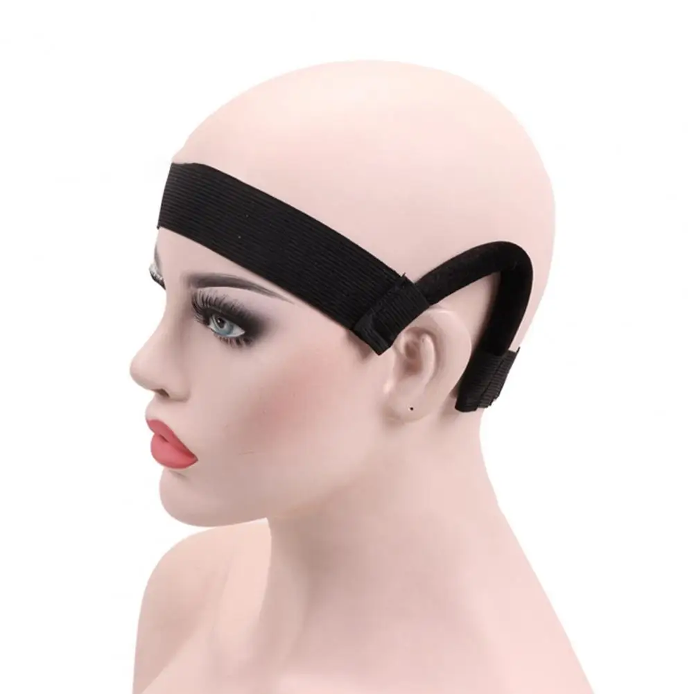 1/4Pcs Ear-Free Elastic Wig Band Lace Front Wigs Zero Ear Pressure Melting Edge Band Retractable Adjustable Headband 90%