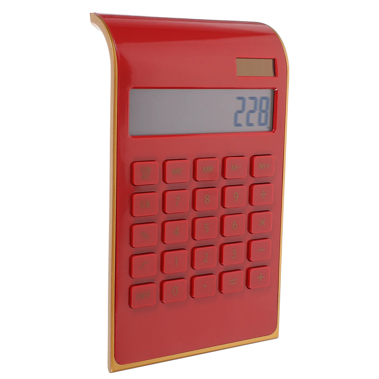 Solar Calculator Basic School Office Desk Supplies Hand Held Portable Cute Simple Handheld Pocket