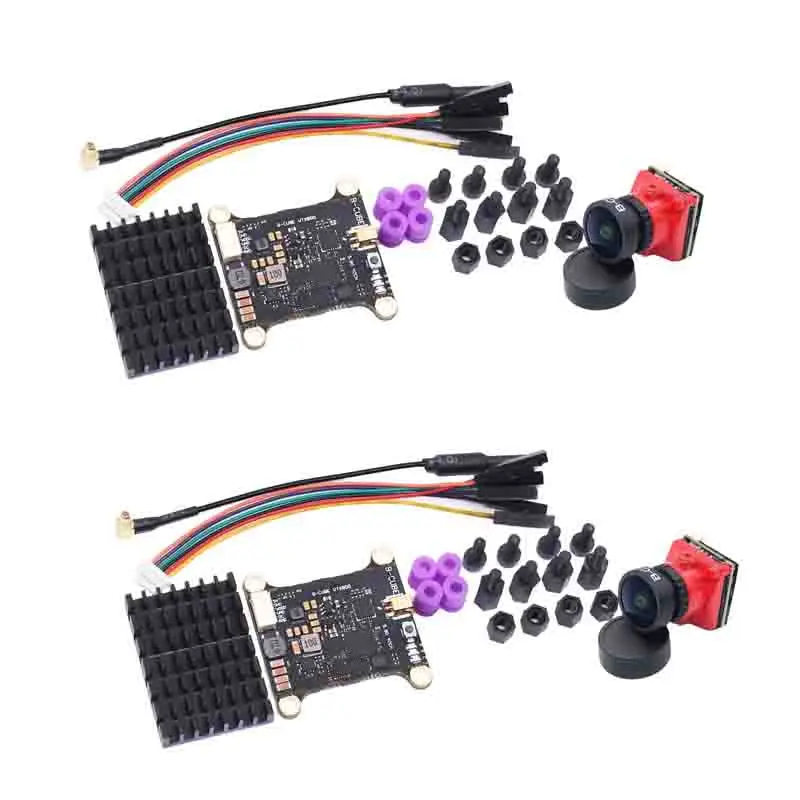 B-CUBE 5.8G VTX 800 1000 1600 2500mW 48CH Input Voltage Video Transmitter Power 25 1000mW For Long Range Airplane FPV Drone RC