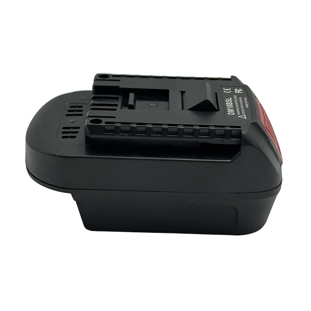 DM18BSL Batterieadapter für DW 20V Milwaukee 18V Li-Ion, umwandlung für Bosch 18V Akku-Werkzeuge – Detail 8