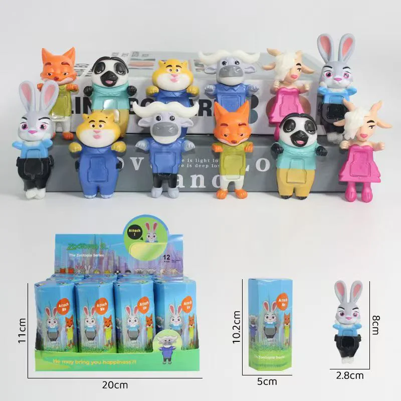 Popular Movies New Zootopia 2 Anime Merchandise Blind Box Official Judy Hopps Nick Wilde Vinyl Figure Collectible Toy