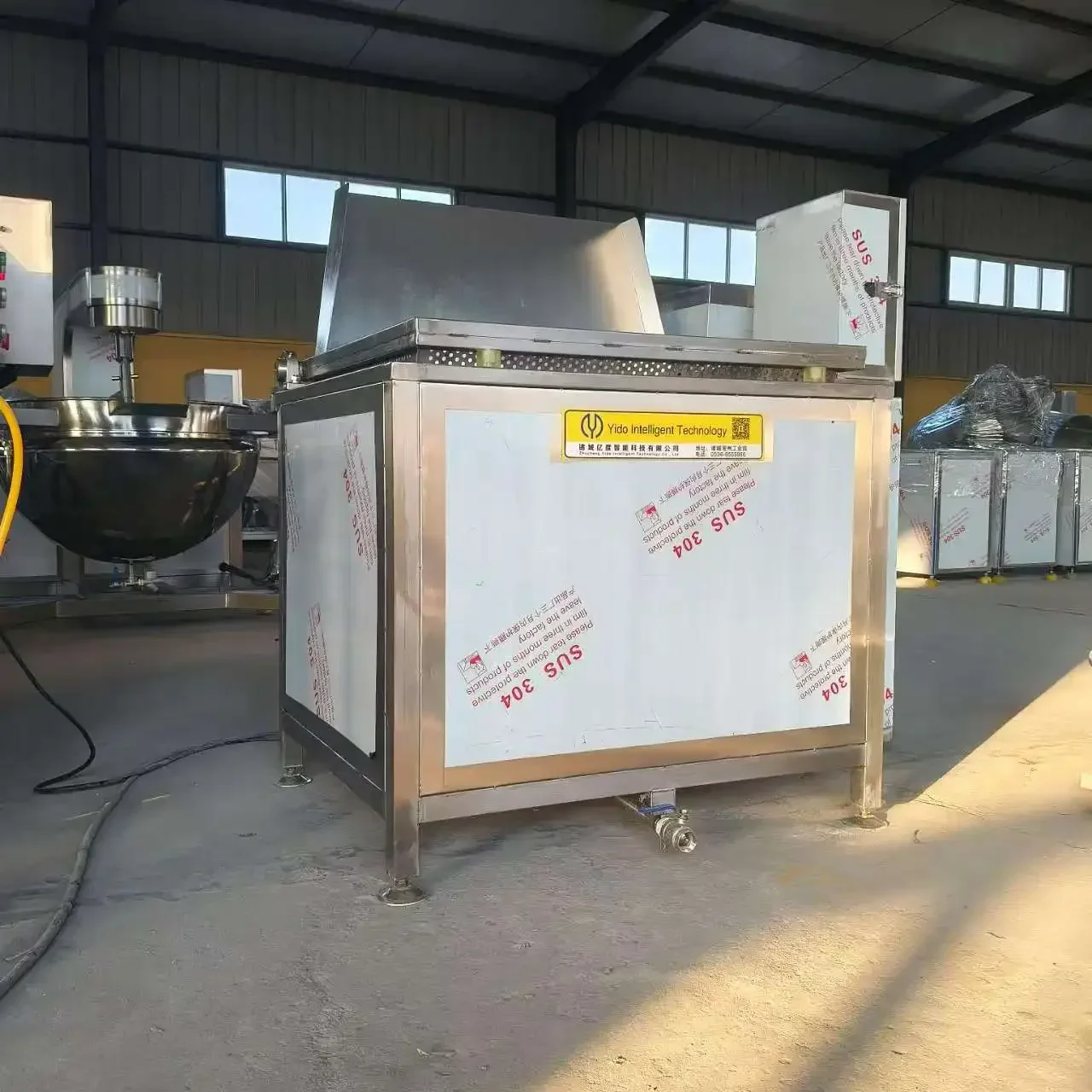 مقلاة الدجاج المقلي CE Henny Penny Fast Food مقلاة الدجاج لمطعم المطبخ آلة اللحوم والفول السوداني