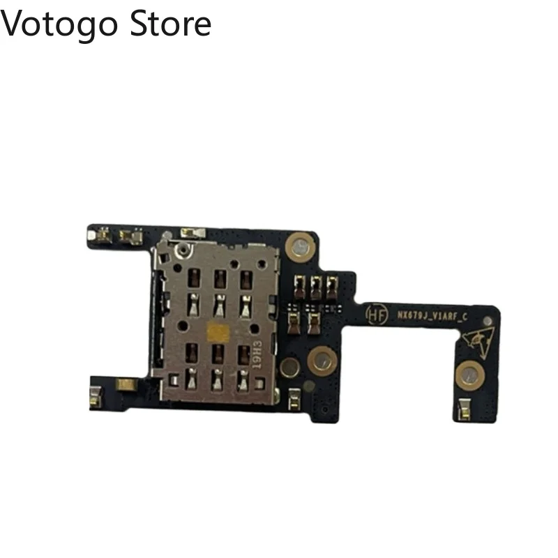 Replacement For Nubia Red Magic 7 7S Pro SIM Card Reader Slot Tray Socket Microphone Mic Board NX679j NX709j NX709S Flex Cable