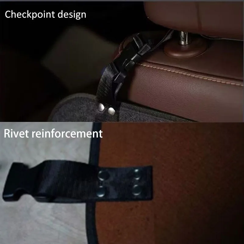 Back Seat Extender Car Seat Cover Camping Travel Bed With Storage Bag Suitable For SUVs And Other Various Vehicle Models