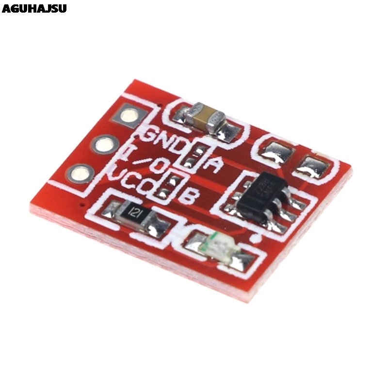 Picture 6: 10PCS/LOT NEW TTP223 Touch button Module Capacitor type Single Channel Self Locking Touch switch sensor