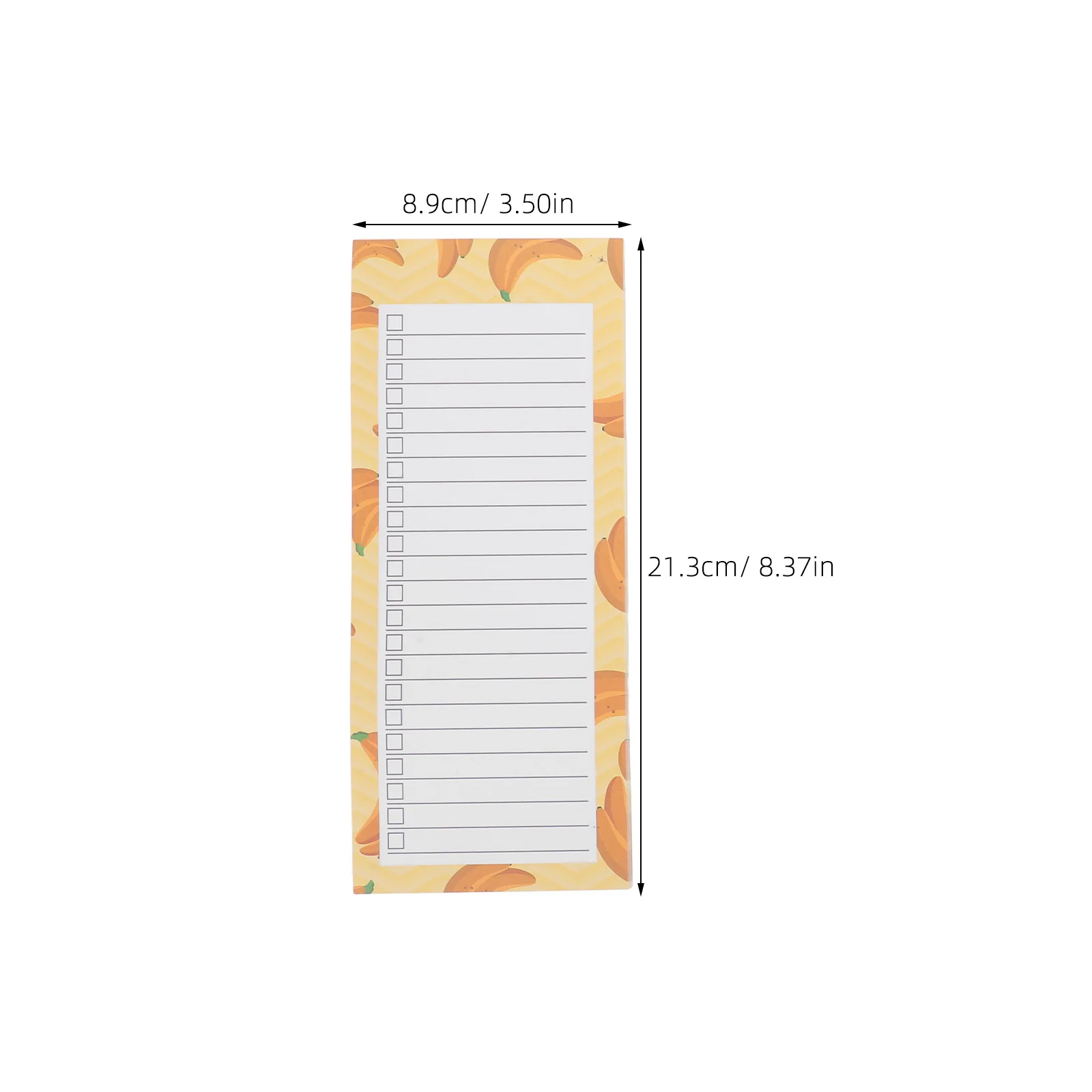 4Pcs Refrigerator Grocery List Notepad Magnetic Fridge Pad with Detachable Sheets Memo Pad for Kitchen Office Home Planning Use