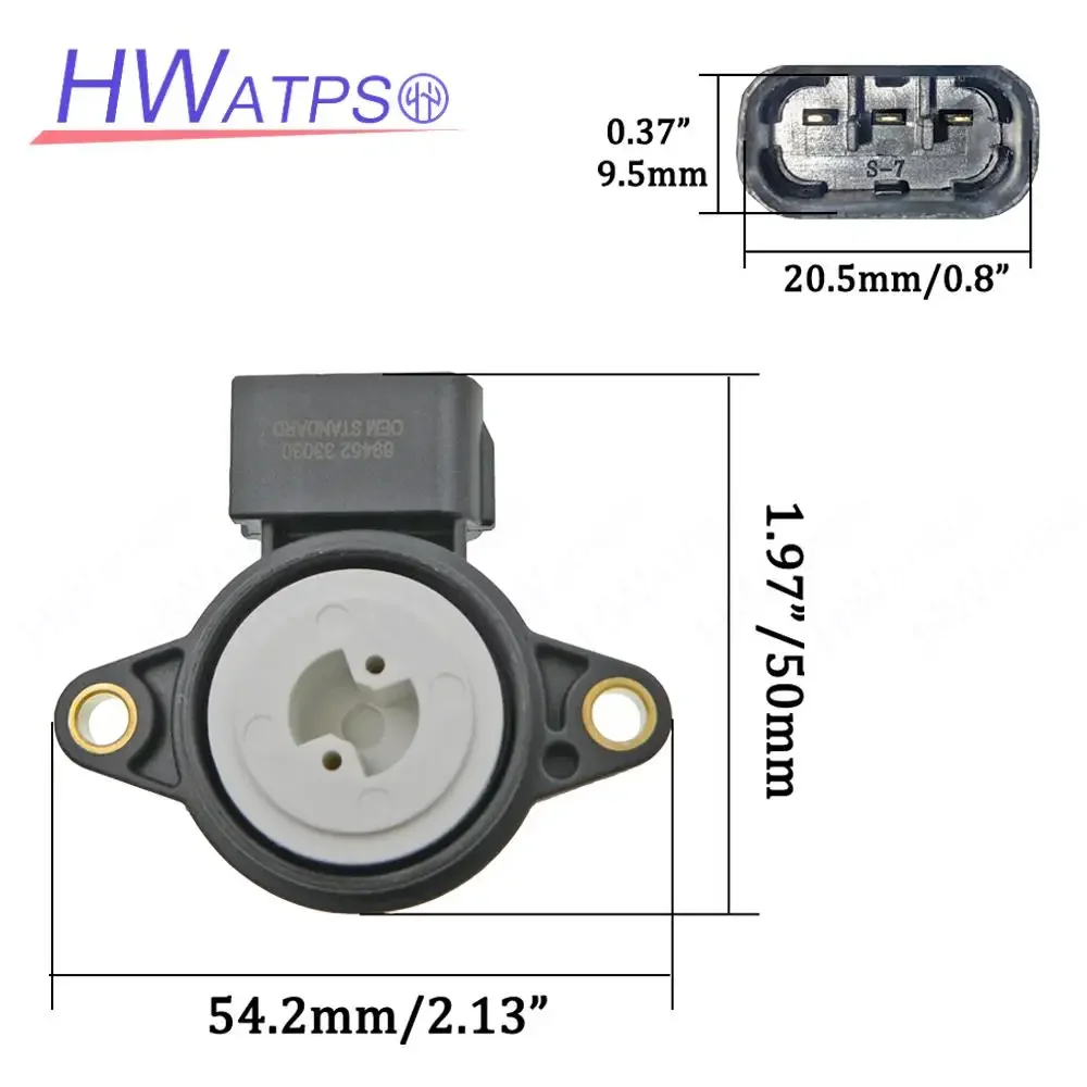 Throttle Position TPS Sensor Fits Toyota Toyota Estima ACR30 Corolla AE100 Alphard ANH10 CAMRY ACV30 89452-33030