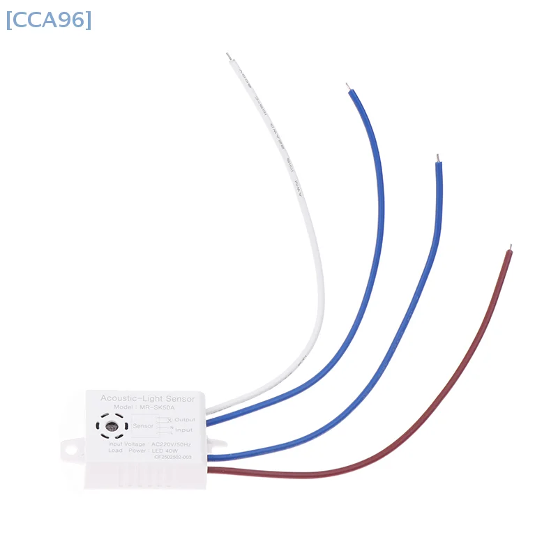 Sound Voice Sensor Switch Modul LED Akusto Optic Control Induktionsschalter Automatische Sprachsteuerung Sensor Detektor