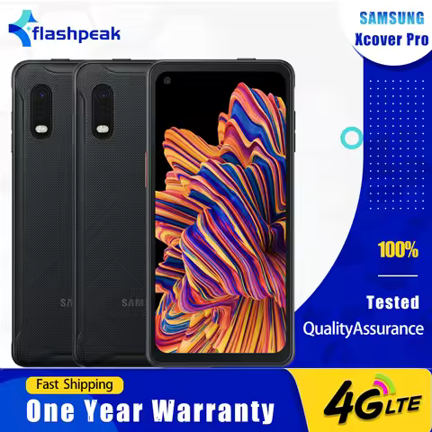 Samsung Galaxy Xcover Pro G715U G715F 4G Mobile Phone Single/Dual SIM NFC 6.3" 4GB RAM 64GB ROM Android SmartPhone