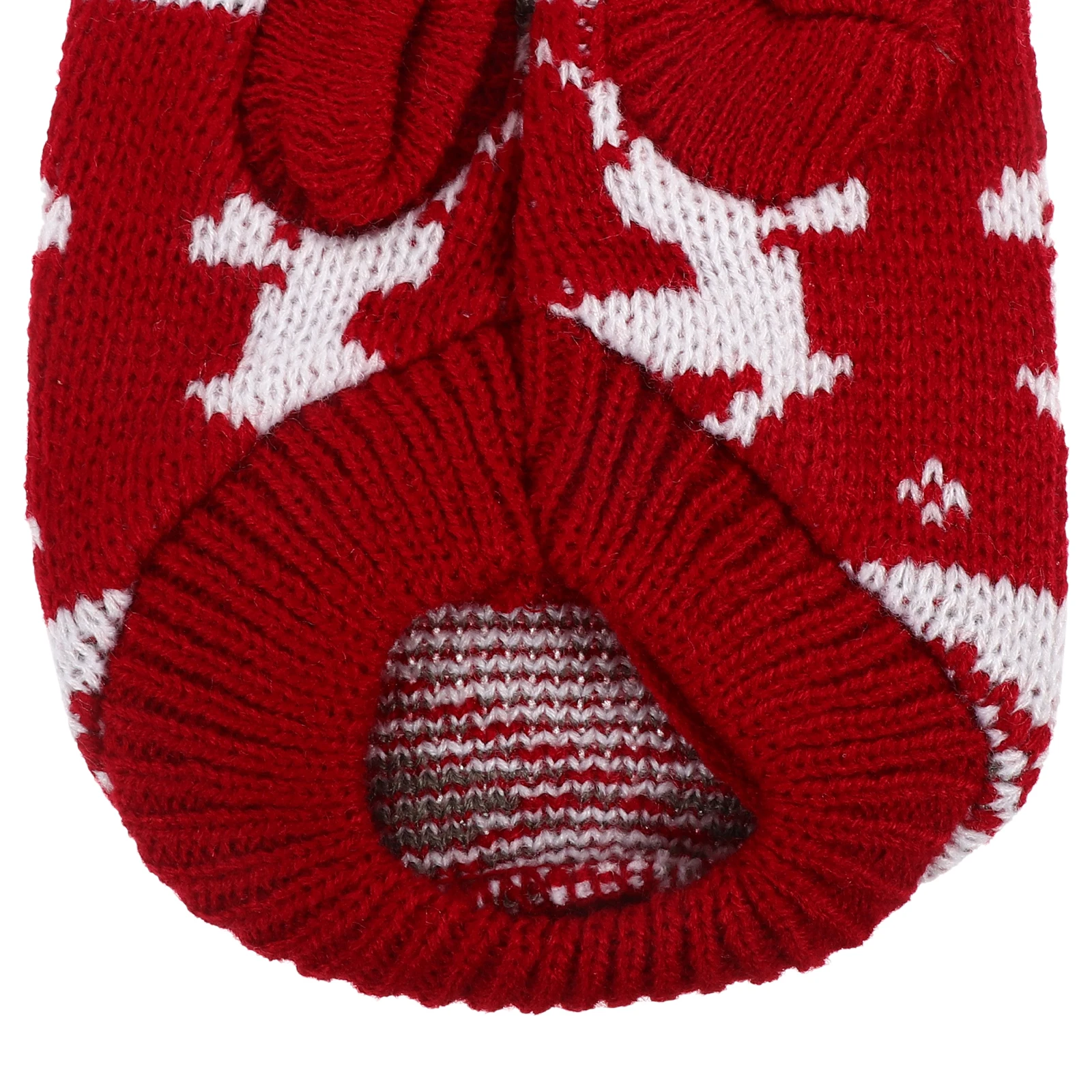 

Dog Christmas Pumpkin Sweater Winter Warm Clothes Wool Acrylic Puppy Jacket Man