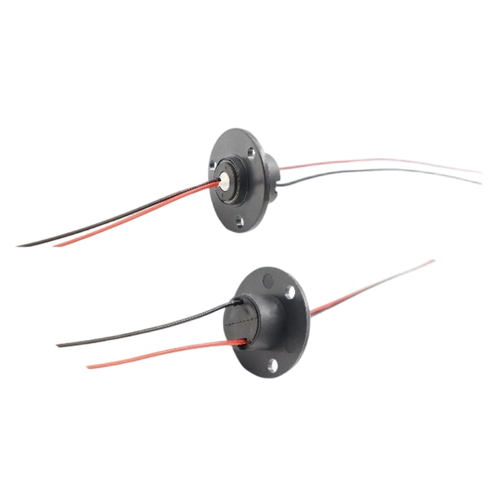 10A Two-wire Slip Ring 360-degree Rotating Slip Ring 360-Degree Rotation For Electrical Applications Slip Ring Accessories