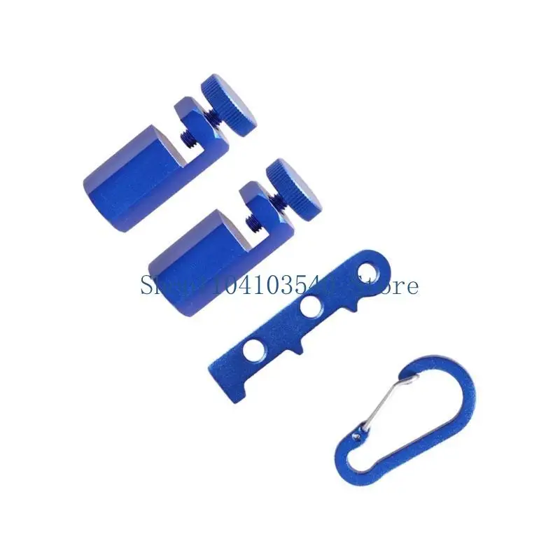 02DC Tall Stair Gauges Framing Square Attachment Jigs with Tall Stair Gauges for Stair Layout and Rafter Framing Nonslip