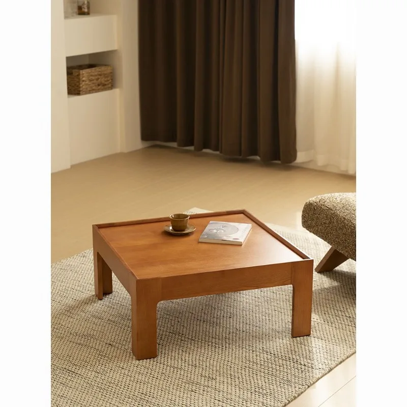 

Japanese Vintage Solid Wood Coffee Tables for Living Room Home Wabi-sabi Style Dining Table Living Room Furniture Muebles