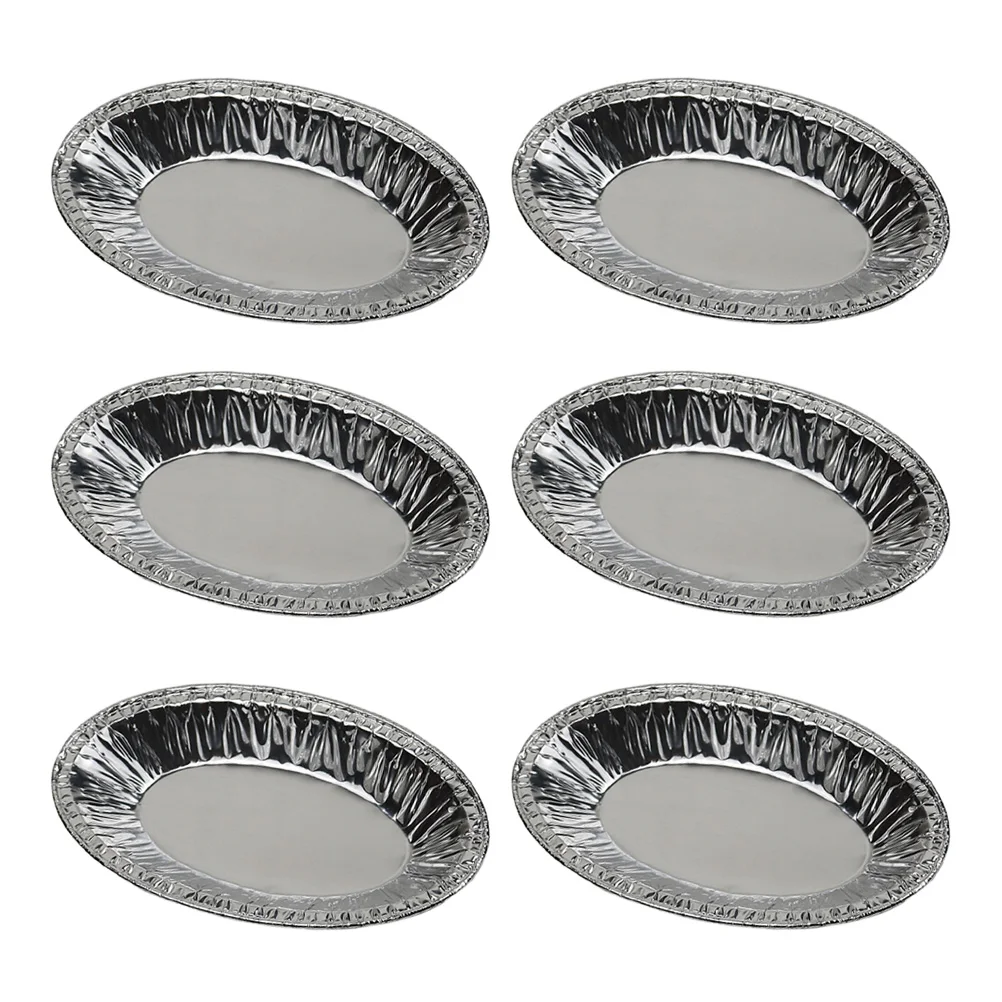 

250pcs Tin Foil Egg Tart Base Holder Mini Fluted Pans Disposable Baking Cups Oven Safe Tart Molds Pizza Quiches Cake
