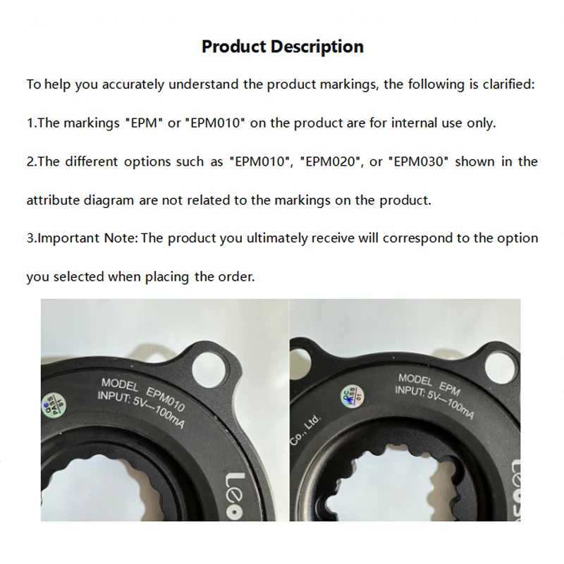 Leoseek Ultraleicht Power Meter Spinne Fahrrad Kurbel Trittfrequenz Powermeter 110BCD P67 Für Shimano SRAM Kurbelgarnituren Für Rennrad MTB Fahrräder – Detail 3