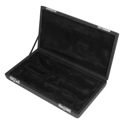 Oboe Storage Case PU Leather Oboe Black Case Box Woodwind Instrument Storage Bag Oboe Musical Instruments Parts Accessories