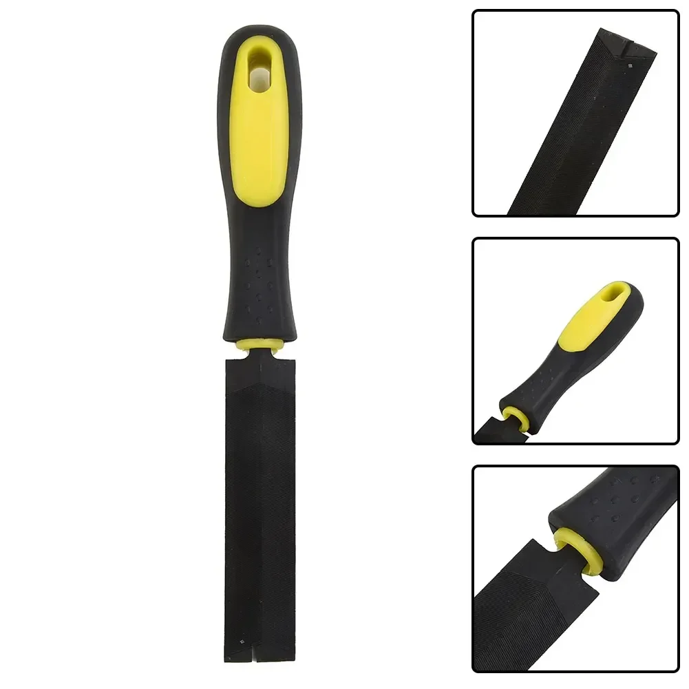 4/5/6 pollici potatura sega file T12 cuscinetto in acciaio a denti fini raspa file carpenteria lavorazione del legno affilatura utensile manuale con impugnatura TPR