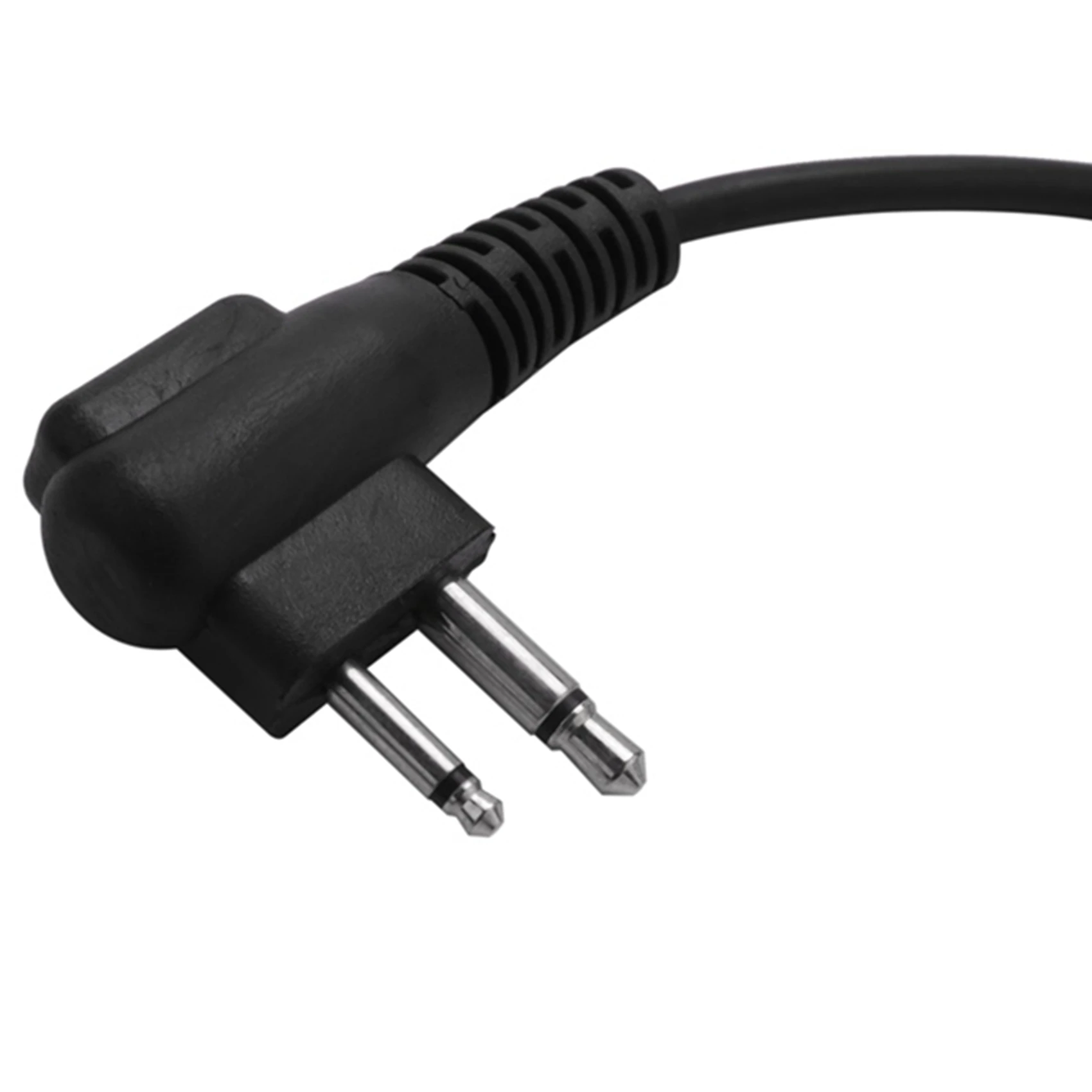 24-Hour Delivery 20Pcs Radio 2 Pin Advanced D Shape Clip-Ear Ptt Headset Earpiece Mic For Motorola 2 Way Radios GP88S GP300 GP68