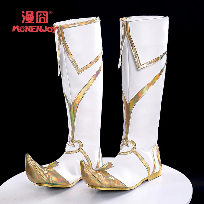 Anime Expos Jewelry the Great Sage of Kings Marries Sun Wukong Boots Shoes Cos Gilded Leather Up Outfits Disguises