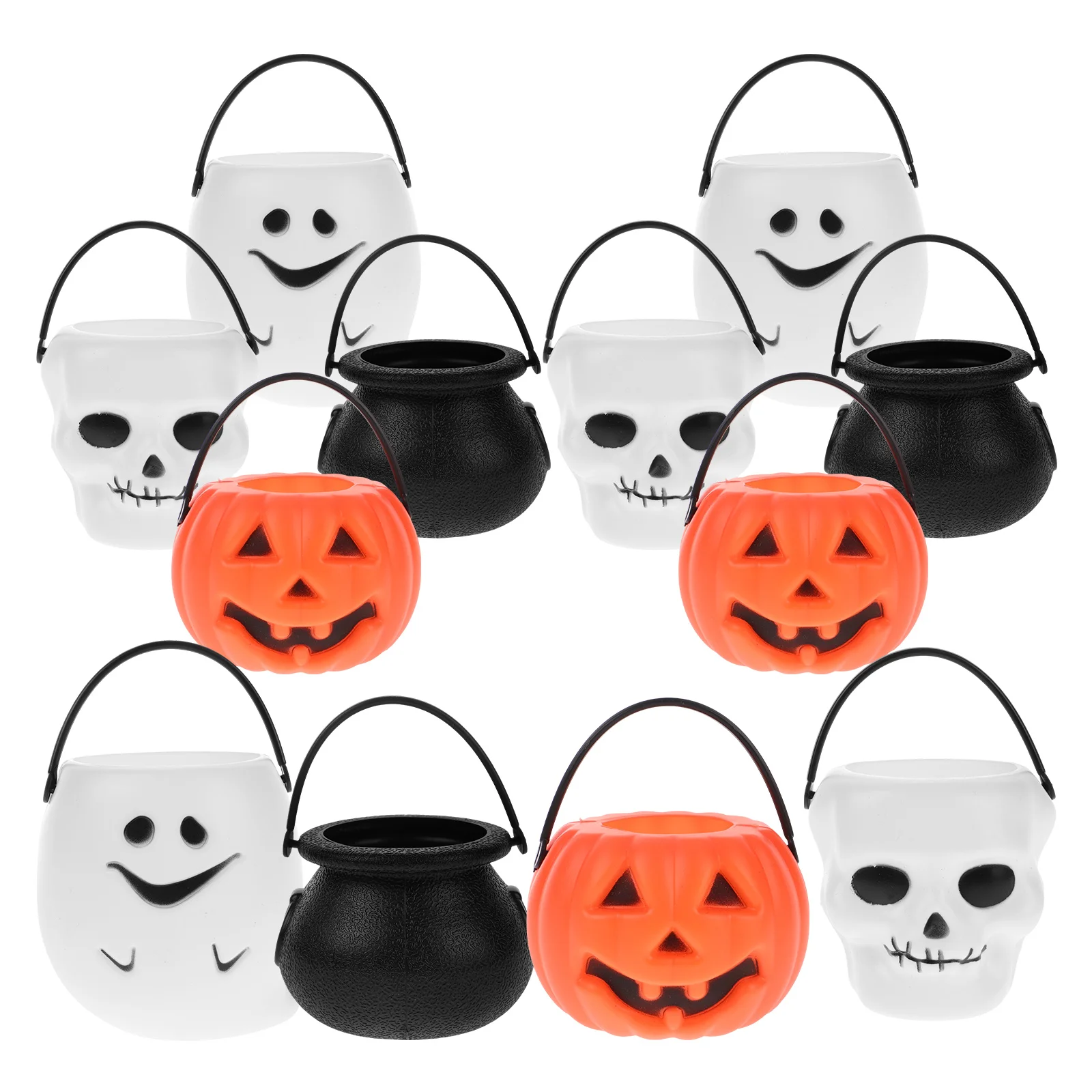Cabilock-titular doces para o dia das bruxas, 12pcs, caixa de doces, truque, doces, favores do partido