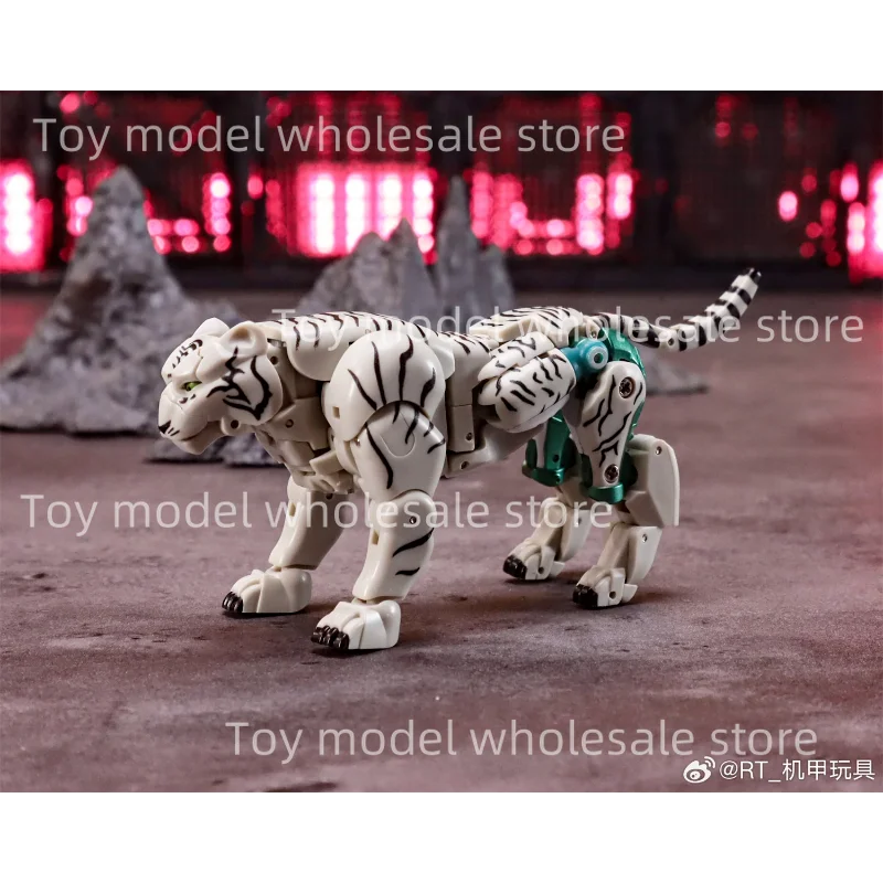 [متوفر الآن مع مكافأة] شخصية روبوت التحول T0YS BW RT-04 RT04 Tigatron ZHOU HU Beast Wars