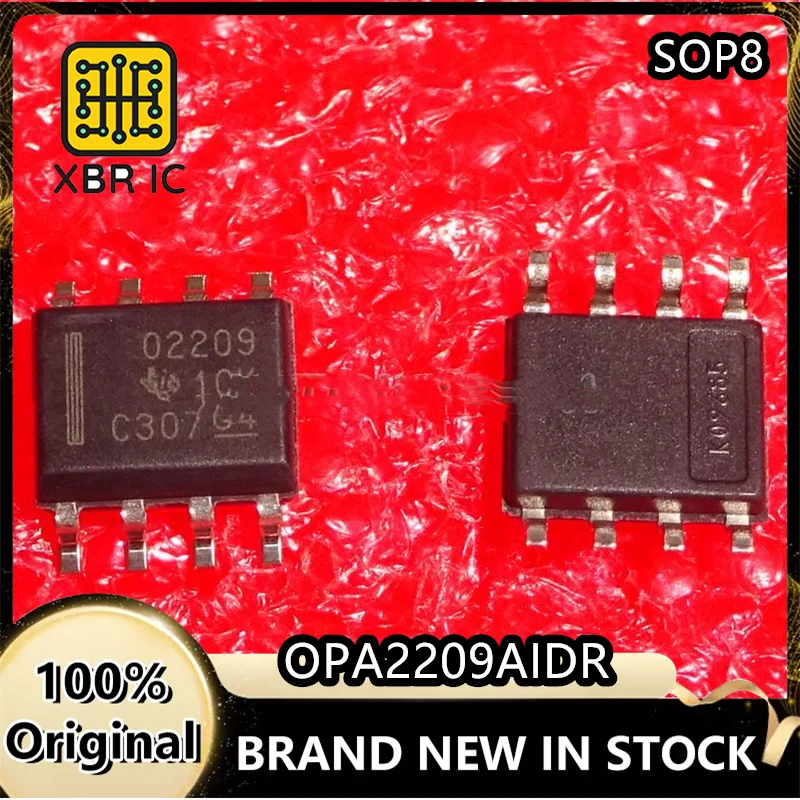 (10/30 Pieces) OPA2209AIDR Silk Screen 02209 Operational Amplifier Chip IC SOP8 New Original Spot Quality Assurance