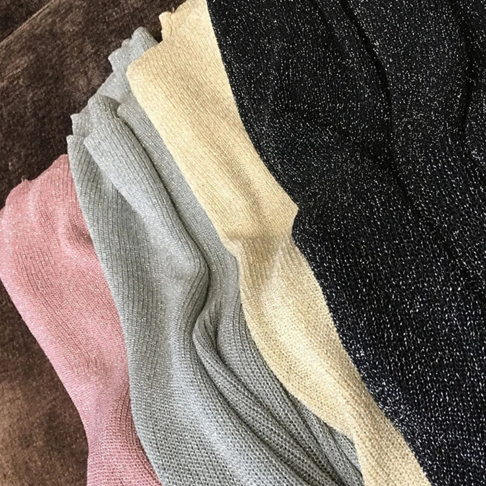 トレンディなカジュアル女性タンクトップニットエレガントなレディースベストスパンコールシルクサテンキャミソール春夏