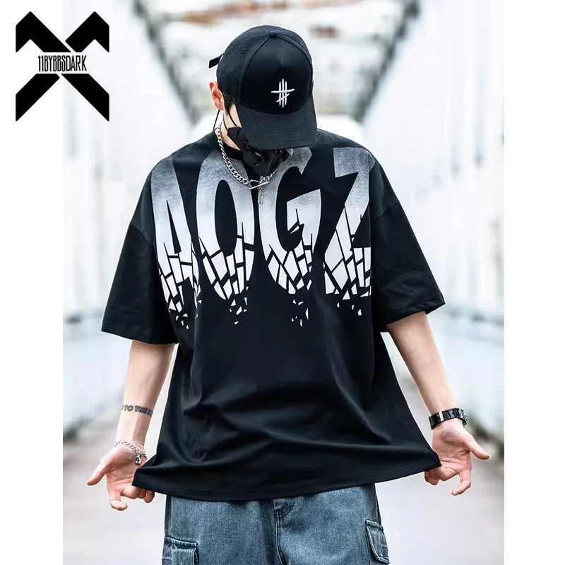 

2024 Hip Hop T-Shirt Men Streetwear Letter Graphic Tshirt Summer Cotton T Shirt Harajuku Casual Tops Tees Y2K