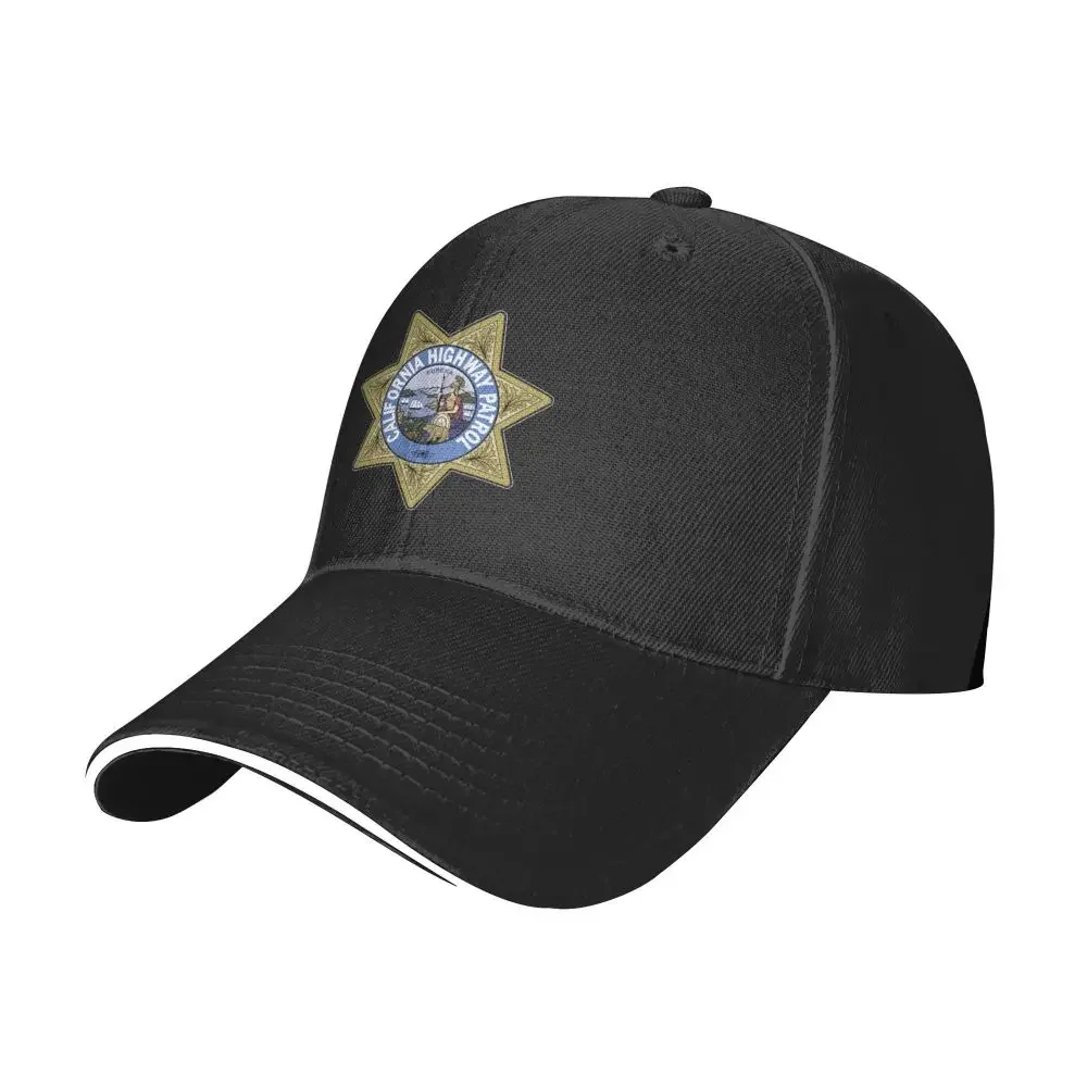 California Highway Patrol Chp Chips Police Department Sandwich Cap Baseball Cap Trucker Hat Unisex