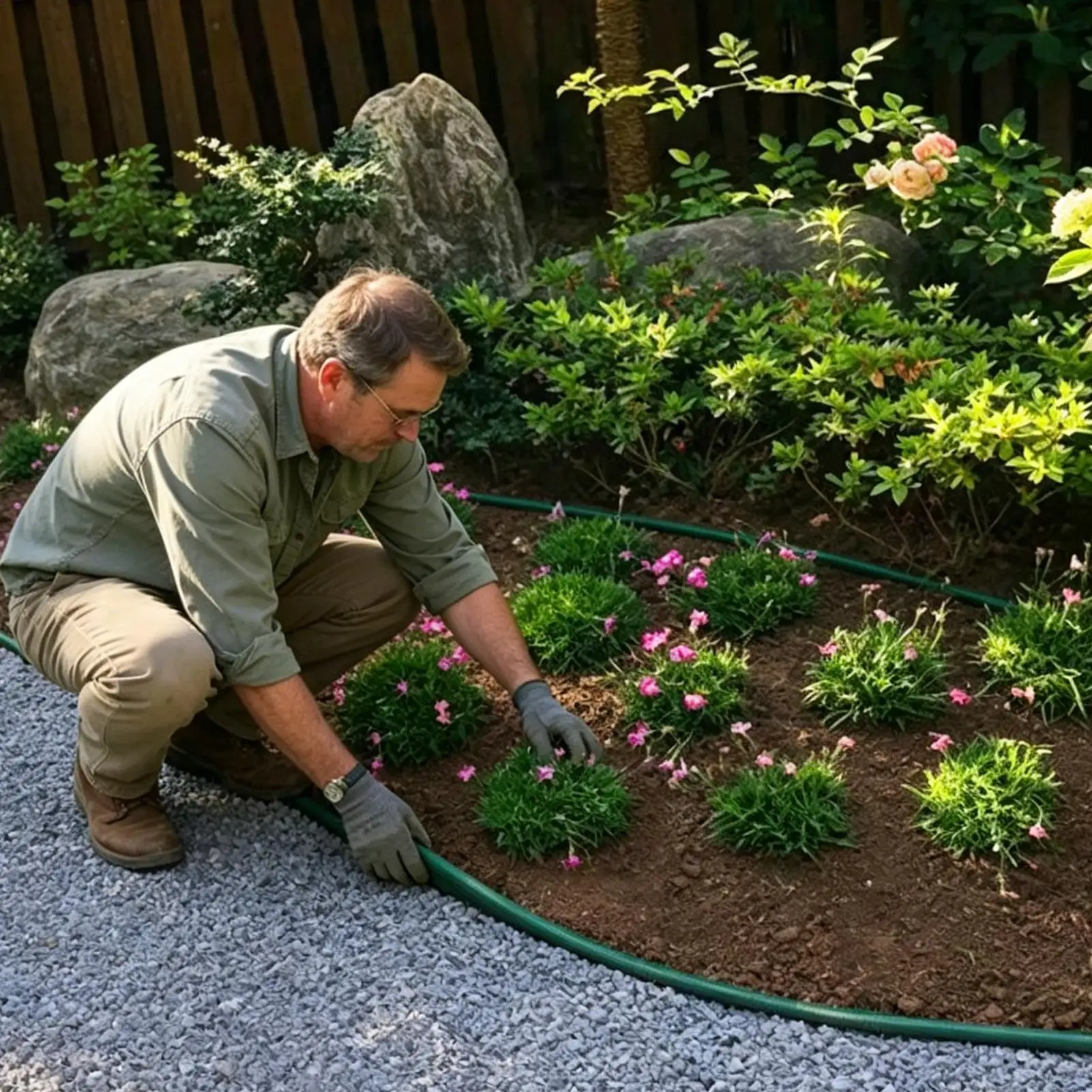 10cm Garden Grass Lawn Edge Fence Path Flexible Lawn Edging Border Outdoor Yard Garden Accessories