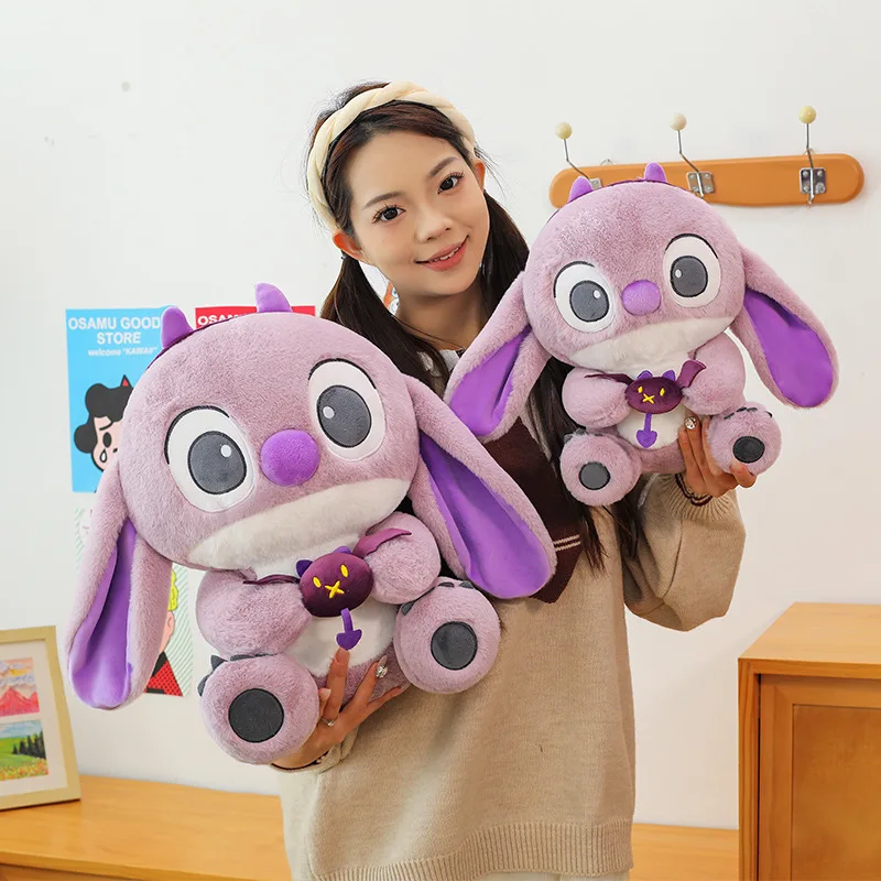 شيطان 35 سنتيمتر أفخم دمية لعبة ديزني الفراولة الدب شيطان عناق Stitc دمية سوبر لينة وجميلة الاتجاه الحلي عيد ميلاد الأطفال #3