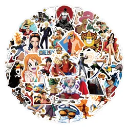 2024 New 100pcs Cartoon Anime One Piece Luffy Graffiti Decorative Suitcase Computer Waterproof Sticker