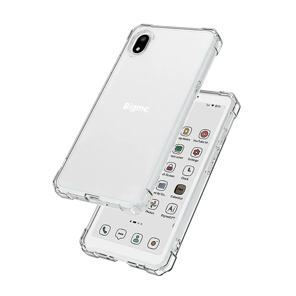 Shockproof Transparent TPU Case for Bigme Hibreak S 5.84