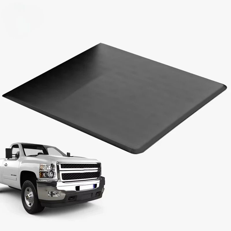 

AQTA Vinyl Soft Roll up Tonneau Cover for 2007-2013 Chevy Silverado / Sierra 1500 Fleetside 6'6" Bed 78" Truck Cover