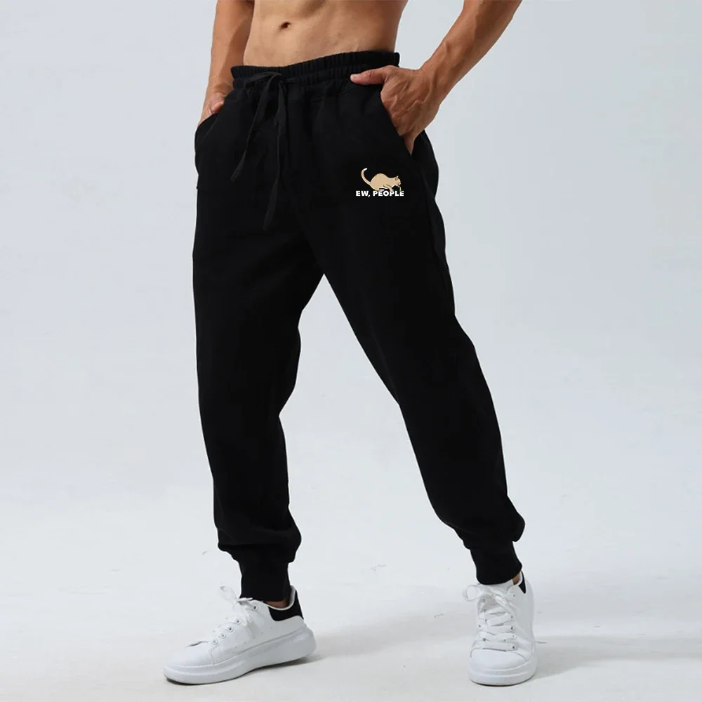 

Couple Running Pants Gym Men's Padded Pants Tracksuit Jogger Man Streetwear Clothing Women's Trousers Sweatpants Jogging Casual