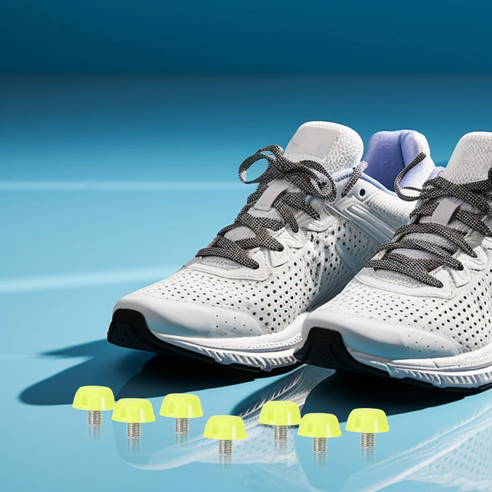 

8pcs Track Shoe Spikes Lightweight Metal Anti-Slip Running Cleats Replaceable Sole Nails For Football Golf Shoes Outdoor