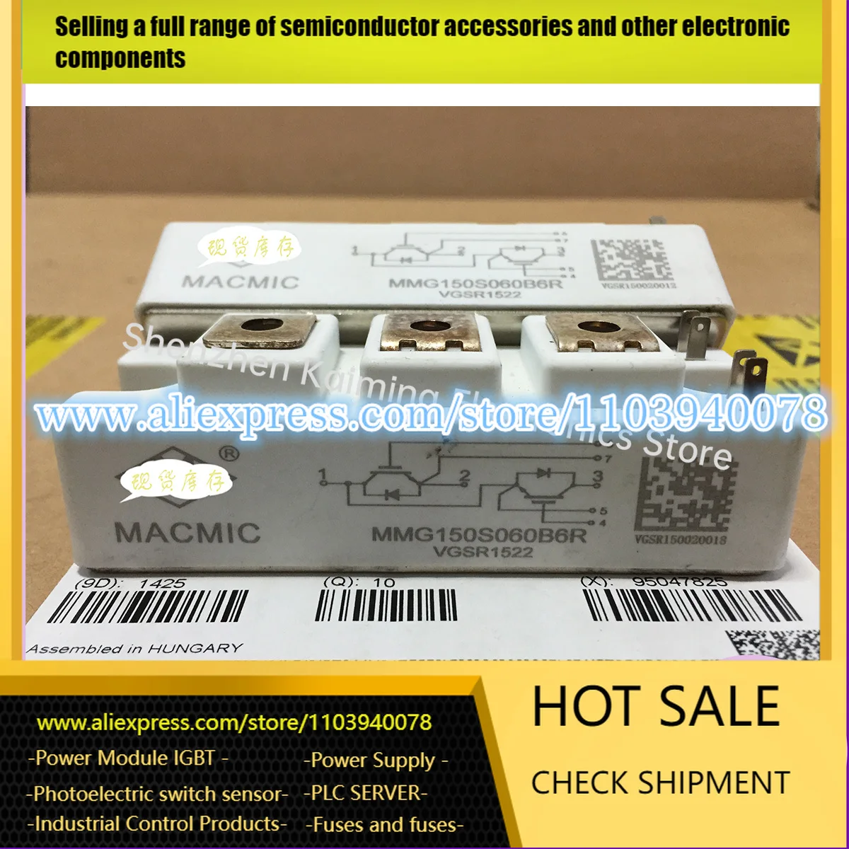 

NEW MODULE MMG200S060B6EN MMG100S060B6EN MMG150S060B6EN MMG75S060B6EN MMG50S060B6EN MMG200SN060B MMG75S060UA6N MMG150S060B6R