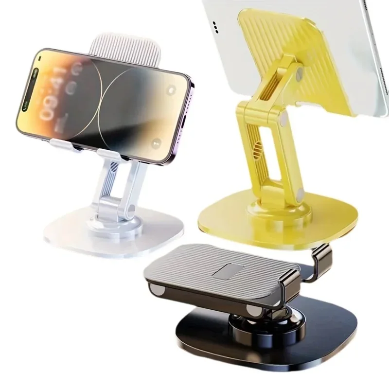 

360° Rotating Mobile Phone Holder Foldable Desktop Mobile Phone Support Lazy Tablet Portable Mobile Phone Support Stand