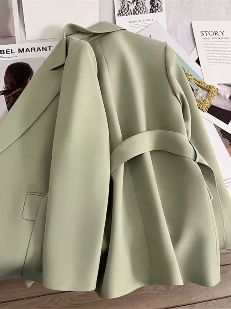 Blazer for Women 2024 Spring Autumn New in Outerwears Office Lady Blazers Loose Fit Women Clothing Coats Women\'s Jacket