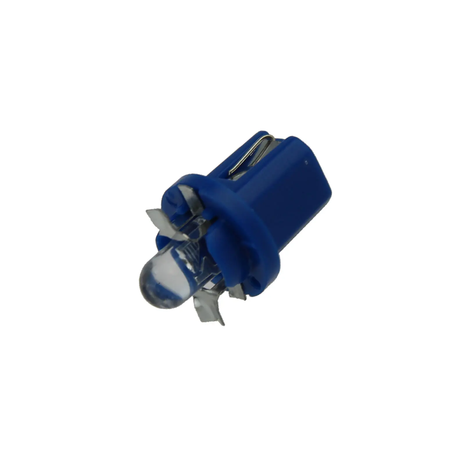 10x Blue AUTO B8.5D NEO Dash Twist Socket HVAC Lamp Cluster Light 1 Emitters In-Line LED BX8.5D N352-B