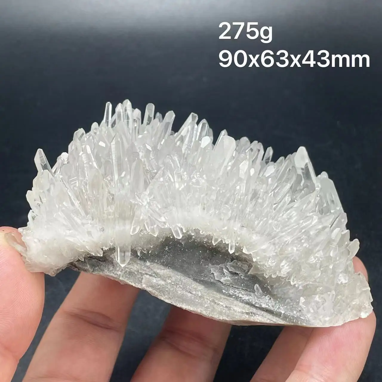 New 100 Natural Clean Quartz Cluster Flower Healing Crystals from Jinkouhe, Sichuan