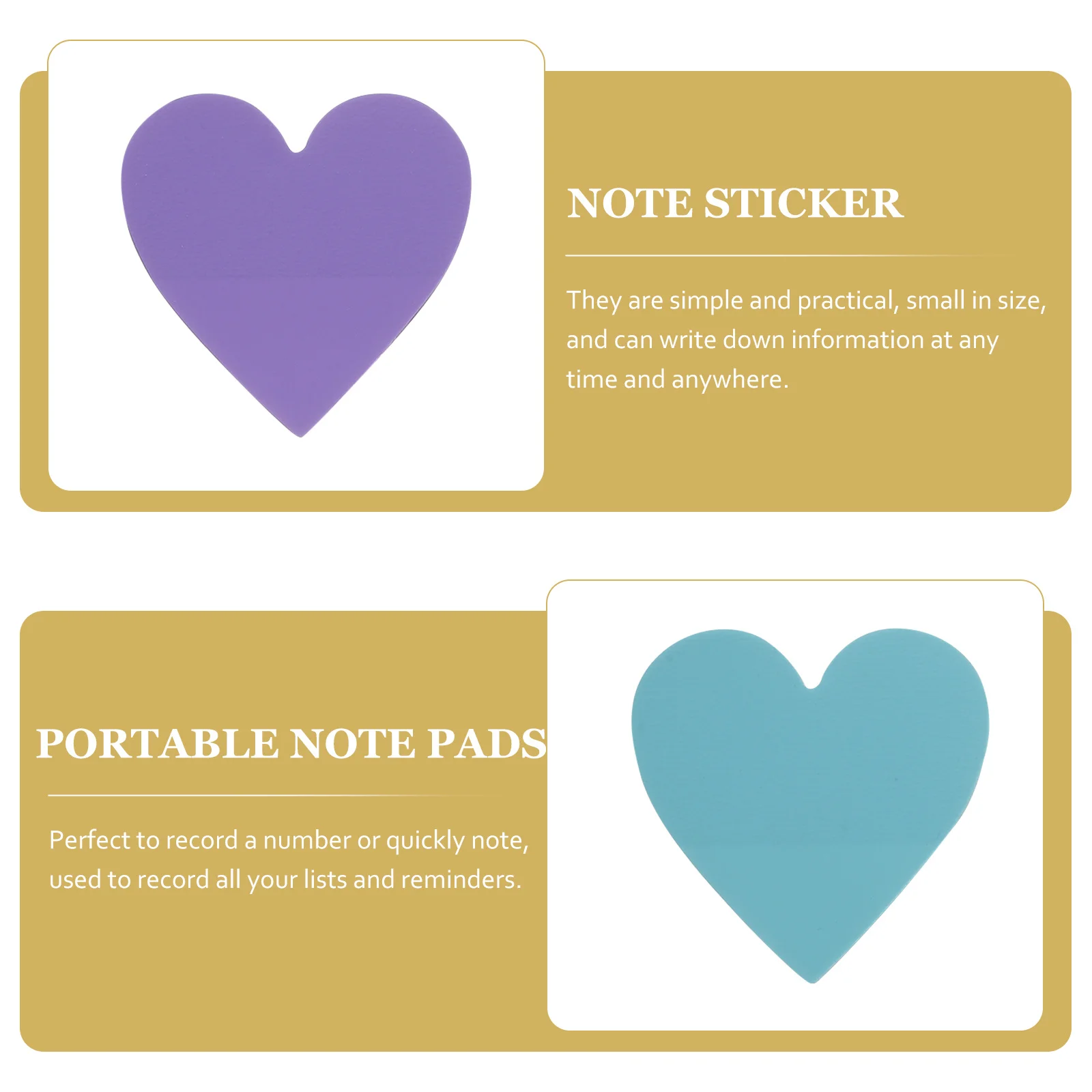 16 Books Student Use Cartoon Note Sticker Strong Adhesive Memo Pads for School Office Home Portable Note Supply