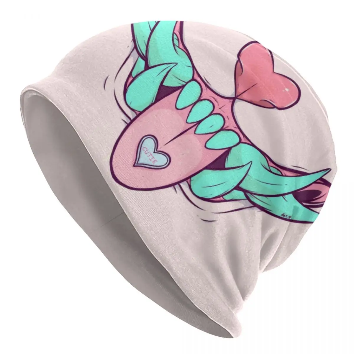 Sweet Tooth Oni Hannya Monster Skullies Beanies Caps Knitted Hat Hip Hop Adult Japanese Vaporwave Demon Bonnet Hats Ski Cap